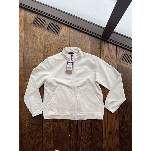 The North Face Women's XL Full-Zip Willow Stretch Jacket White Dune NEW - Picture 1 of 6